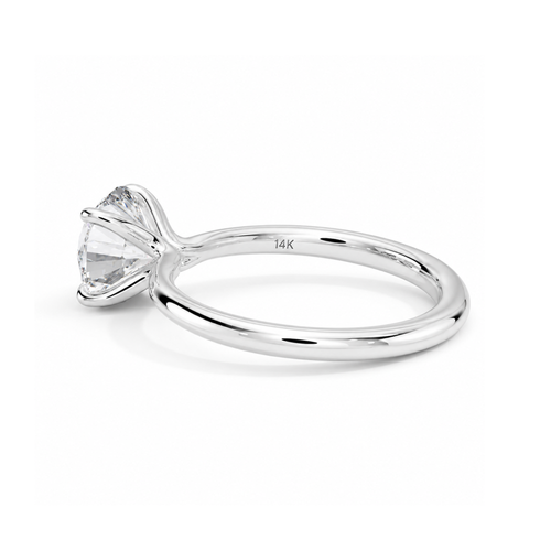 0.58 Ct Yuvarlak Gıa Sertifika Pırlanta Tektaş Yüzük 3