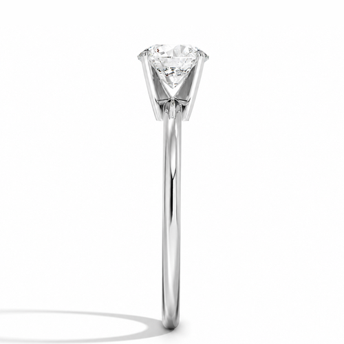 0.70 Ct Yuvarlak Gıa Sertifika Pırlanta Tektaş Yüzük 3