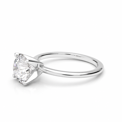 0.70 Ct Yuvarlak Gıa Sertifika Pırlanta Tektaş Yüzük 4