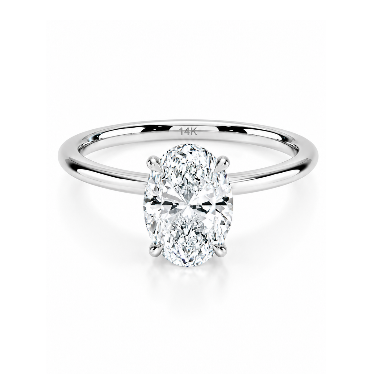 1.01 Ct Oval Gia Sertifika Pırlanta Tektaş Yüzük