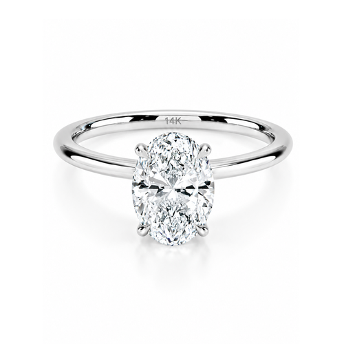 1.01 Ct Oval Gia Sertifika Pırlanta Tektaş Yüzük