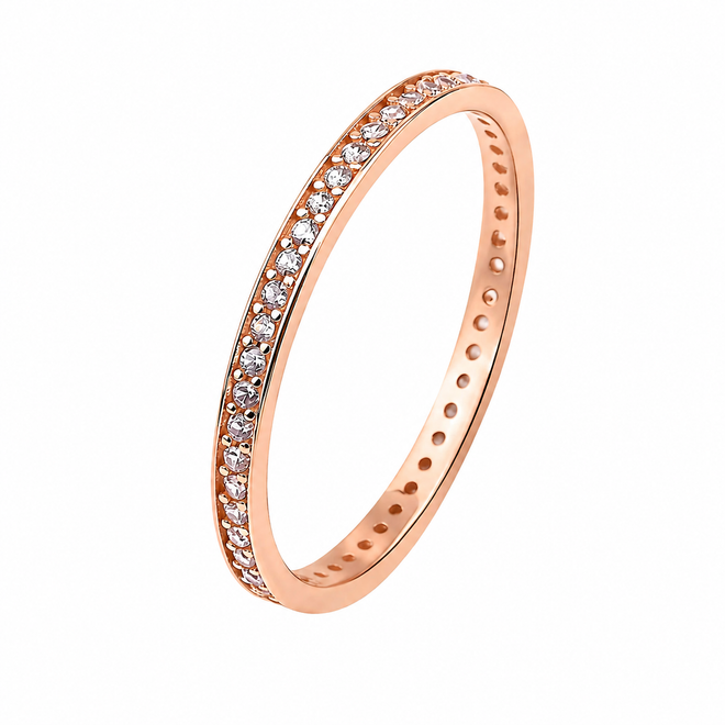14 ayar altin tek sira tamtur rose
