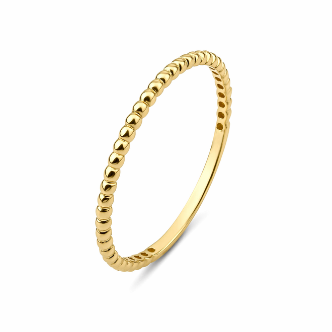 14 ayar altın topçuk yüzük