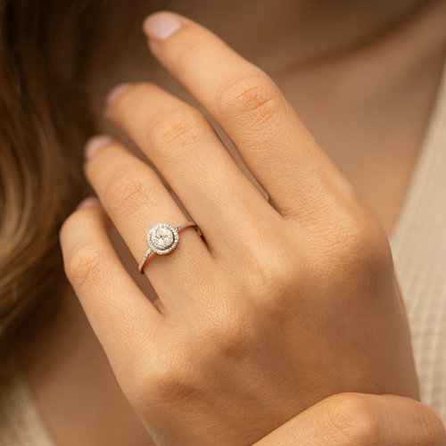 0.245 Karat Pırlanta Tasarım Yüzük