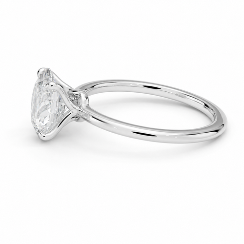 1.01 CT OVAL GIA SERTİFİKA PIRLANTA TEKTAŞ YÜZÜK