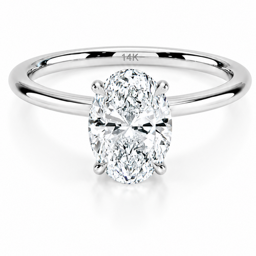 1.01 CT OVAL GIA SERTİFİKA PIRLANTA TEKTAŞ YÜZÜK