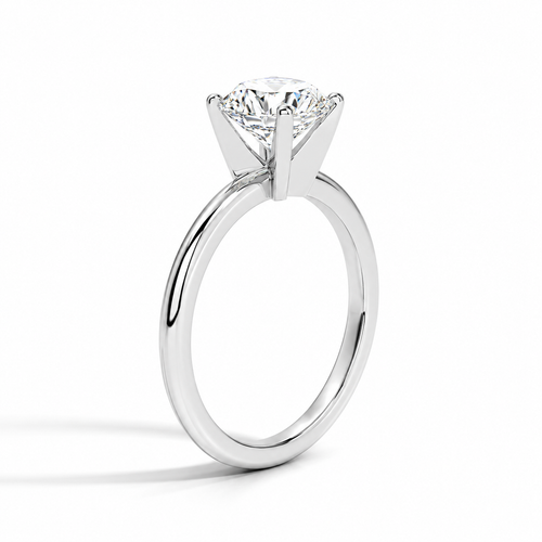 0.70 CT YUVARLAK GIA SERTİFİKA PIRLANTA TEKTAŞ YÜZÜK