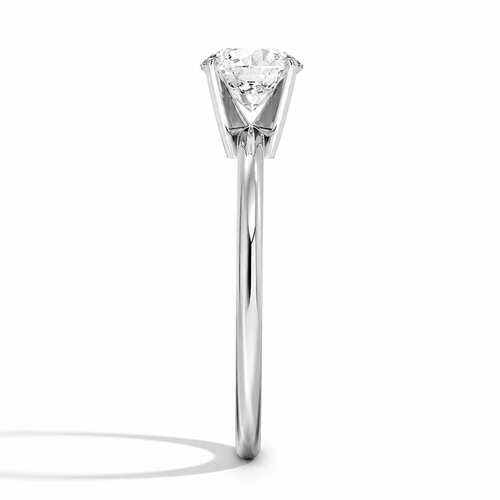 0.70 CT YUVARLAK GIA SERTİFİKA PIRLANTA TEKTAŞ YÜZÜK