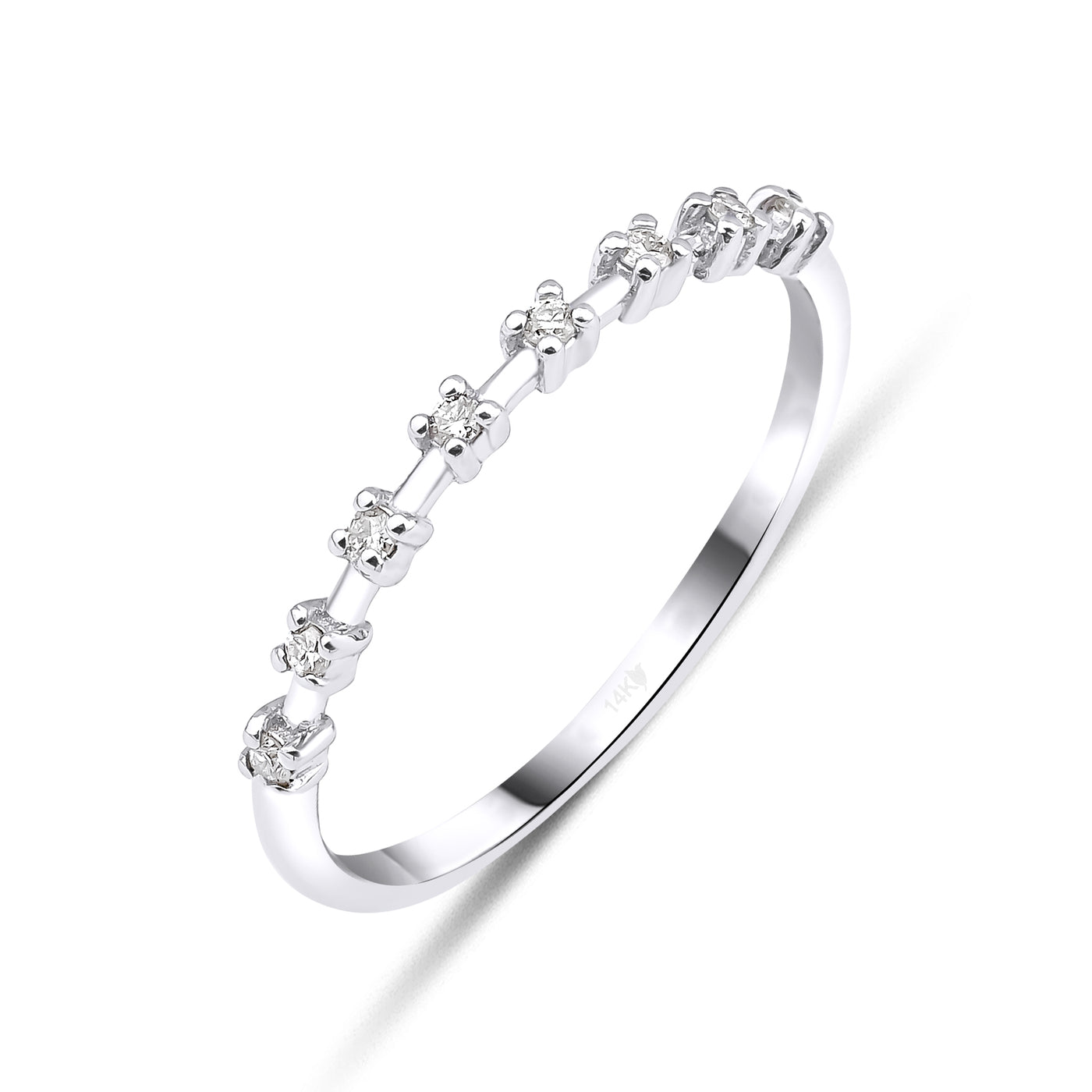 14 Ayar Altın Taşlı Elegant Yüzük