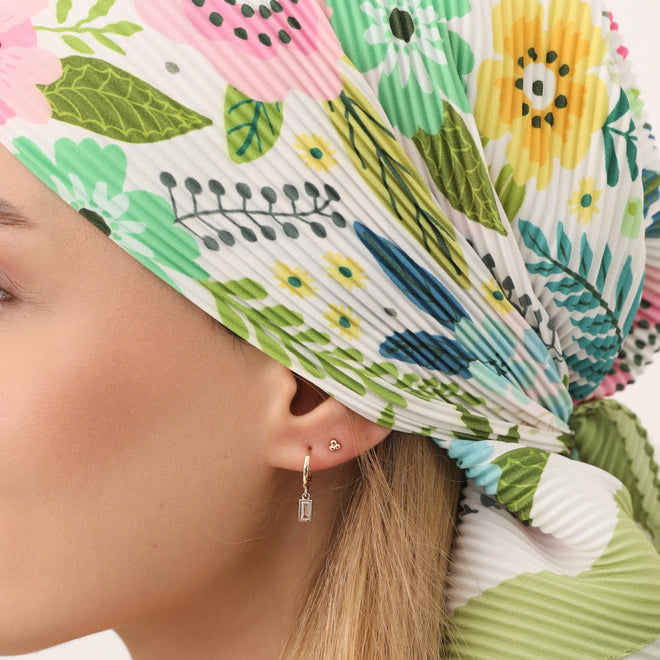 drop küpe görünüm