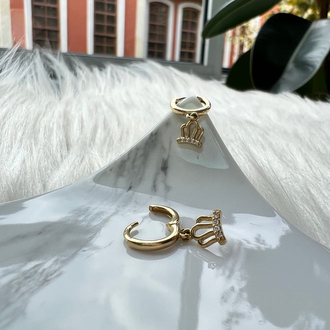 taç küpe doğal ışık