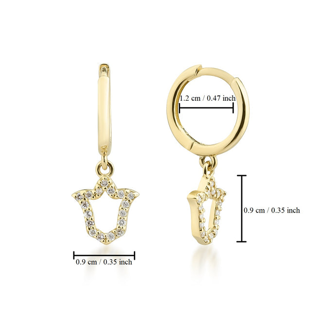 sarmaşık yaprak küpe ölçüler