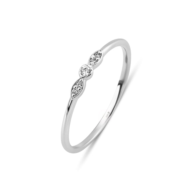 beyaz altın pırlantalı markiz yüzük