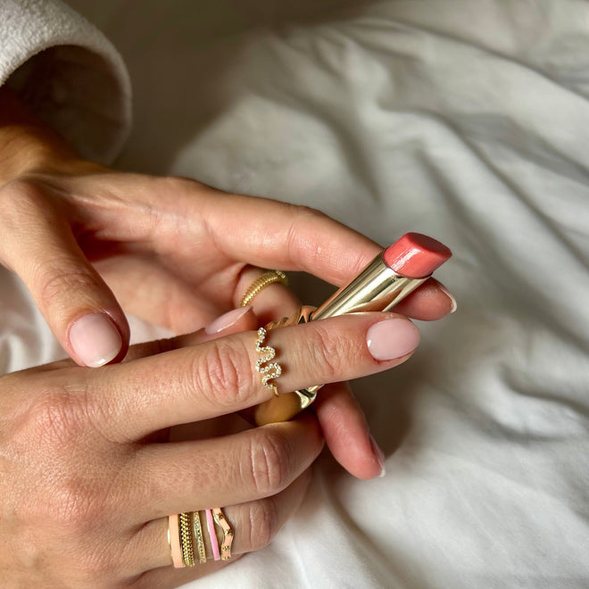 14 ayar altın yılan şeklinde yüzük