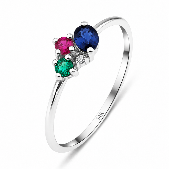 Zumrut_Safir_Yakut_Pirlanta Beyaz